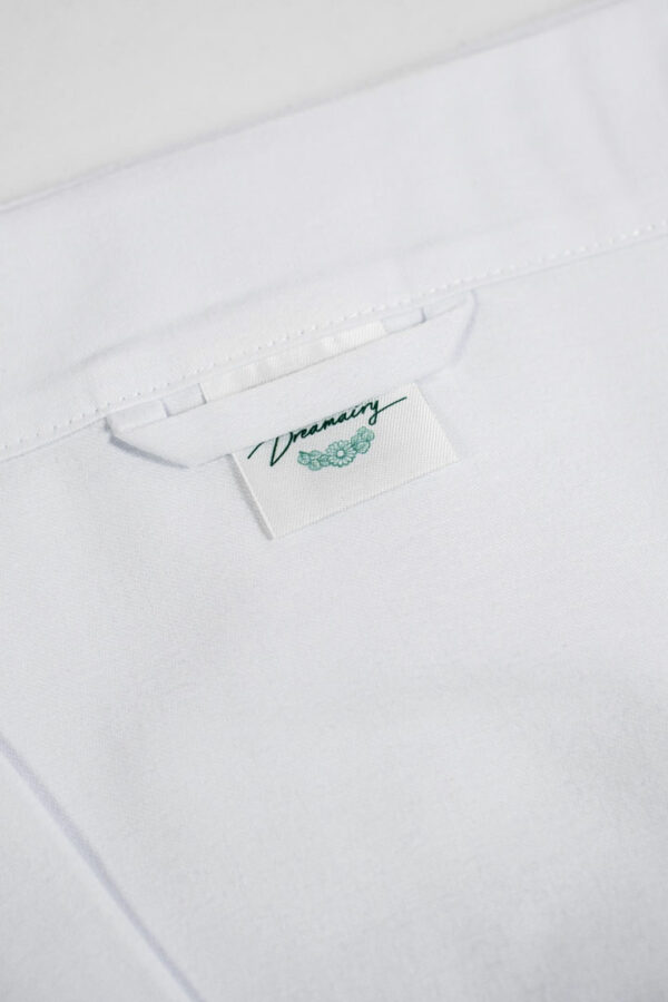 Szlafrok bawełniany krótki biały — wygoda i elegancja w jednym
