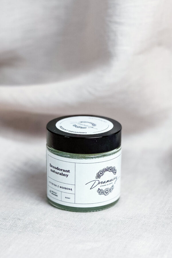 Naturalny dezodorant w kremie 60ml - Cytryna i werbena